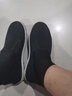 红青百年老北京布鞋男冬季加绒加厚棉鞋中老年爸爸鞋一脚蹬防滑软底工作鞋 橡胶黑底【建议买大一码】 41 实拍图