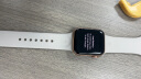 Apple Watch SE 智能手表 GPS+蜂窝款 40毫米米金色铝金属表壳 星光色运动型表带MKQX3CH/A 实拍图