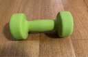 品健（PINJIAN）浸塑哑铃女士家用塑形训练手臂男士健身器材套装 果绿色/4KG*2 实拍图