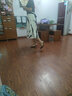 慕舍（mushe）轻奢女装气质连衣裙女2023春夏新款V领收腰显瘦裙子中长款A字裙 短袖黑杏色 L 实拍图