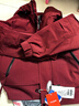 鸭鸭冲锋衣羽绒服男女防水登山户外时尚情侣冬季防风保暖加厚外套 安哥拉红色 S （100-120斤） 实拍图