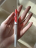 斑马牌（ZEBRA）学霸利器中性笔 0.5mm拔帽签字笔 学生订正红笔办公用笔 JJZ58 红色 10支装 实拍图