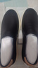 皓顿（HAUT TON）头层牛皮乐福鞋一脚蹬运动休闲小黑鞋子男板鞋4210 实拍图