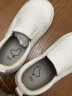 无印良品（MUJI）大童 轻量不易沾水 懒式运动鞋 帆布鞋 儿童童鞋 CEE14A1S 米白色 180mm/29.5码（2.0） 晒单实拍图