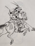 线描现绘（人物篇）学习画连环画小人书入门教程书籍白描技法 线描画速写植物树木仕女教材 包邮 实拍图