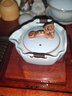 宁不凡（NINGBUFAN） 办公旅行茶具套装汝窑便携快客杯一壶二杯功夫茶具带过滤开片 一壶一杯（简装） 实拍图