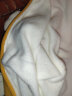 婴儿加绒连帽外套秋冬0女宝宝1岁3幼儿冬装男童棉袄加厚上衣棉衣 黄色 100cm 实拍图