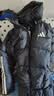 阿迪达斯（adidas）羽绒服男装女装2026冬季新款长款连帽运动服户外加厚保暖潮流外套 黑色长款/男女同款/绒子含量80%/主推 M 【建议体重120斤-140斤】 实拍图