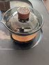 三多九如 玻璃盖碗茶杯 大号泡茶碗防烫手耐热三才盖碗功夫茶具茶碗 实拍图