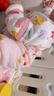 良良（liangliang）婴儿睡袋夏季空调房防踢被宝宝纯棉可拆袖儿童睡袋 拼图粉·秋冬款【适合15-20℃】 L（建议身高80-95cm） 实拍图