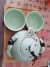 页川百世（YeChuan Best）旅行功夫整套茶具车载户外便携快客杯陶瓷茶具商务送礼佳品 粉青一壶二杯+茶盘+手提袋 实拍图