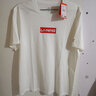 李宁短袖t恤男春夏情侣装圆领潮流宽松体恤女纯棉跑步上衣休闲文化衫 白色【刺绣LOGO】 3XL /190 实拍图