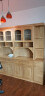 迈林（MaiLin）餐边柜实木酒柜现代简约储物柜中式靠墙收纳柜茶水碗柜置物组合柜 榉木色 单个转角柜0.3米 实拍图