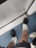 日系lolita软妹针织袜套腿套堆堆袜中筒袜jk甜酷学生袜女秋冬 白色（毛线堆堆袜套） 实拍图