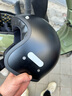 AGV X70头盔摩托车机车复古男女骑行3/4盔四季通用电动车安全帽 MATT BLACK XL（适合60-62头围） 实拍图