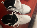 乔丹格兰 男鞋休闲鞋男士秋冬加绒棉鞋运动鞋板鞋学生板鞋大码皮鞋子 男 9952白色加棉 40 实拍图