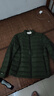 伯希和（Pelliot）【经典2.0】排骨羽绒服男女800蓬鹅绒轻薄冲锋衣内胆冬季棉衣外套 男青松绿 | 东丽面料 1000清洁度 M 实拍图