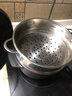小幸福鑄鐵（KITCHEN LITTLE HAPPINESS KITCHEN）小幸福铸铁焖煮锅家用多功能炖锅无涂层迷你小饭釜煮粥汤锅不粘锅 20cm饭釜平光黑+蒸笼 20cm 实拍图