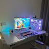 傲风A4自由装甲电竞桌椅套装电动升降电脑桌书桌办公桌子1.4mRGB 实拍图