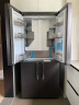 卡萨帝（Casarte）舒适家系列505升十字对开门自由嵌入式家用冰箱变频超薄大容量晨雾棕BCD-505WGCTDAGDYU1 实拍图