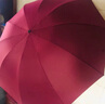 天堂伞 伞雨伞折叠加大号双人男女三人商务晴雨两用广告伞定制logo印字 酒红色(3311) 实拍图