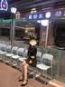苏妃妃 高跟鞋凉鞋女韩版细跟春夏一字带凉鞋尖头橡胶底防滑超高跟单鞋 YD888-00-黑色 9cm 36 实拍图