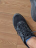 斯凯奇（Skechers）男鞋子 25夏季新款运动鞋网面透气休闲鞋轻质缓震训练百搭跑步鞋 220036-BKBL/黑色/蓝色 42 (脚长26.5cm) 实拍图