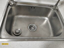 卓浴卫浴水槽单槽304不锈钢厨房洗菜盆洗碗池洗菜池 【304】尊享版60*45水槽套装配角阀 实拍图