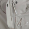 骆驼（CAMEL）户外冲锋衣三合一可拆防水登山服3513燕麦灰,女S 实拍图