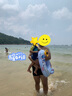 速浪儿童泳衣男童连体中小童防晒保暖学游泳水上乐园 恐龙公园110 实拍图