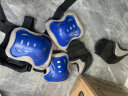 斯威（SWAY） 轮滑鞋儿童溜冰鞋男女童初学者套装滑轮鞋滑冰旱冰鞋成人直排轮 波蓝八轮全闪【专业头盔护具】一体支架 S(适合3-5岁)平时鞋码25-30 实拍图