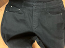 逸阳高腰直筒牛仔裤秋冬新款宽松显瘦原色烟管裤 冬款-黑色 29 /二尺二 实拍图