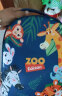 Edison幼儿园书包2-6周岁学前班户外轻便出游儿童小背包6001-5动物大号 实拍图