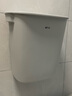 非非猫带盖脏衣篮壁挂式浴室卫生间脏衣服收纳筐洗衣篮子防水脏衣篓挂墙 带盖脏衣篮-灰色 实拍图