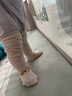 【保暖珊瑚绒】婴儿长筒袜秋冬加厚加绒新生儿松口不勒卡通过膝袜 珊瑚绒加厚【随机颜色】1双 M码【1-3岁】 实拍图