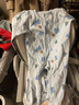 童泰婴儿连体衣四季纯棉宝宝衣服爬服居家内衣无骨对开长袖哈衣 蓝色 80cm (建议11-18月身高73-83cm) 实拍图