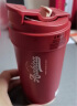 苏泊尔不锈钢吸管男女成人便携保温茶水咖啡杯子450mL摩登红KC45KF10 实拍图