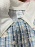 Carfie&Code23年新款女休闲套装小香风时尚秋冬季韩版长袖撞色两件套装 蓝色套装 M 晒单实拍图