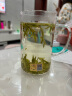 禾器·炫彩绿茶杯花茶杯水杯茶具 带把手高硼硅耐热加厚透明玻璃杯泡茶杯 晶彩清简杯（透明） 实拍图
