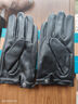 曼查斯特 山羊皮手套男单层冬季无内里单皮男士开车触屏真皮手套 黑色触屏[裸皮无里] XL 实拍图
