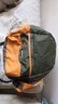 GOX折叠双肩包女轻便背包登山包旅游双肩包儿童背包户外出游休闲书包 绿橙标准款（12L） 实拍图