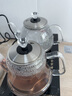 开品 煮茶器 底部全自动上水电泡茶壶烧水壶 办公家用蒸茶煮茶烧水三合一 多档调节嵌入式玻璃煮茶壶 黑色尺寸20X37CM煮茶-烧水 桶水款 1L 实拍图