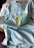全棉时代（PurCotton）新初生婴儿针织连体服长袖纯棉妙妙衣宝宝春装哈衣爬2件装/袋（80/48） 晒单实拍图