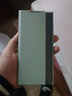 锦灏 适用三星Note20 Ultra 5G手机套智能休眠视窗翻盖note20全包防摔保护壳商务男女 薄荷绿 三星Note20 Ultra(APP智能休眠唤醒) 实拍图
