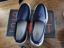 沙驰（SATCHI）一脚蹬商务男鞋春季时尚软底套脚休闲鞋懒人鞋驾车鞋子男 蓝色S1T392003B 39 实拍图