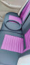 欧玛奴汽车座套四季通用全包围亚麻汽车坐垫夏季布艺座垫座椅套适用于 豪华版黑紫色 卡罗拉RAV4雷凌凯美瑞威驰致炫 晒单实拍图