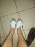 双星八特运动鞋男橡胶底田径训练鞋子排球鞋武术帆布鞋潮女跑步鞋防滑 白色 38 实拍图