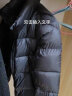 坦博尔2023年秋冬新款羽绒服女时尚韩版短款潮流面包服外套TD238350 黑色 175/96A 实拍图