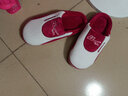 回力棉拖鞋男秋冬时尚居家室内家用保暖防寒加绒厚底防滑冬季情侣拖鞋 红白色 36-37【适合35-36的脚穿】 实拍图
