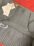 稻草人（MEXICAN）毛衣男士针织衫男秋季时尚线衣男装韩版打底衫 灰色 2XL 实拍图